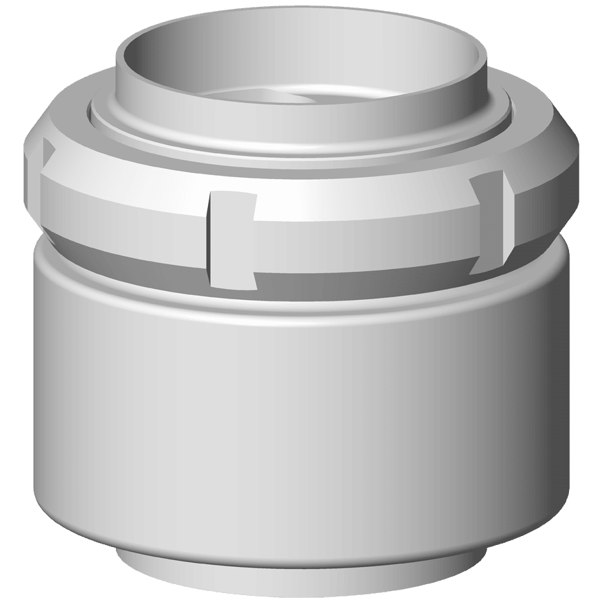 Clapet anti-retour sortie tube