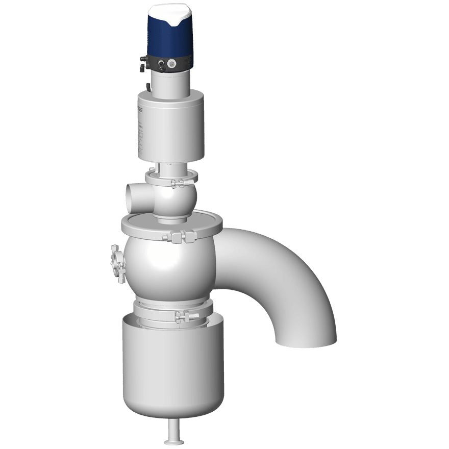 Event autonome AVX1 DN150-76 avec boîtier de contrôle Sorio