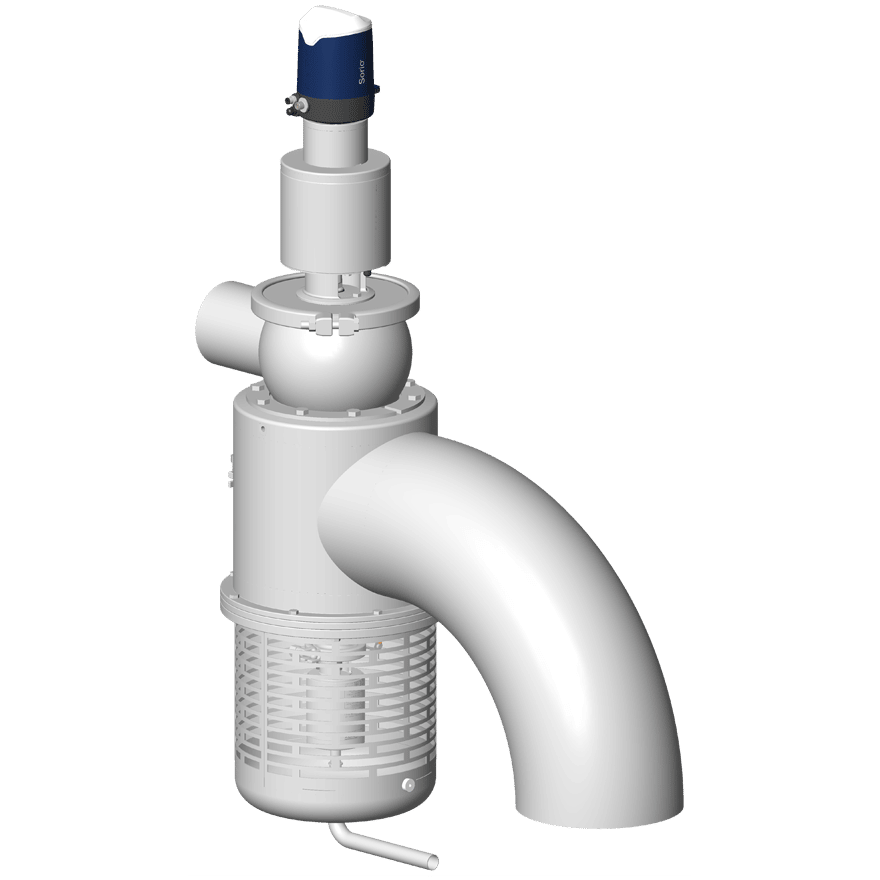 Event autonome AVX1 DN250-150 avec boîtier de contrôle Sorio