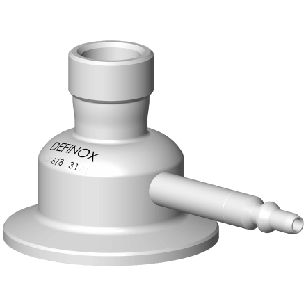 Option vanne prise d'échantillon PEX raccordement raccord rapide RBE03