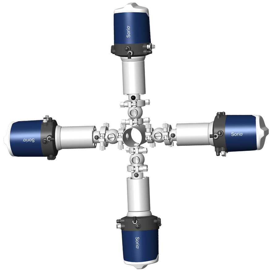 Starwheel avec boîtier de contrôle Sorio