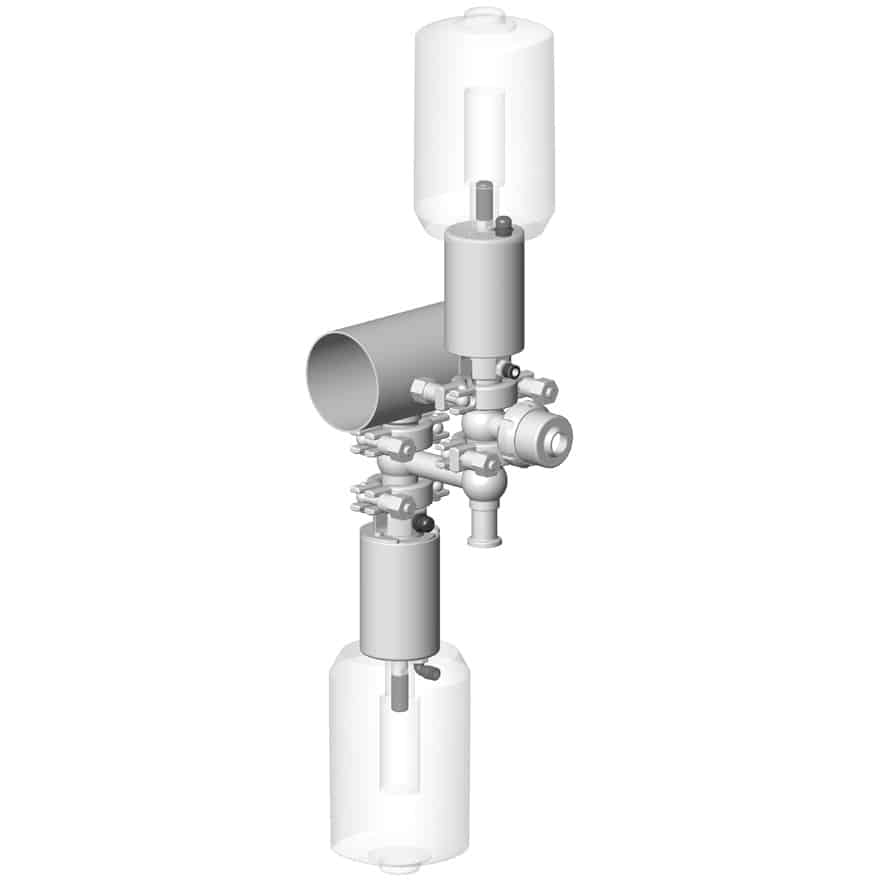 Module de pousse système de raclage