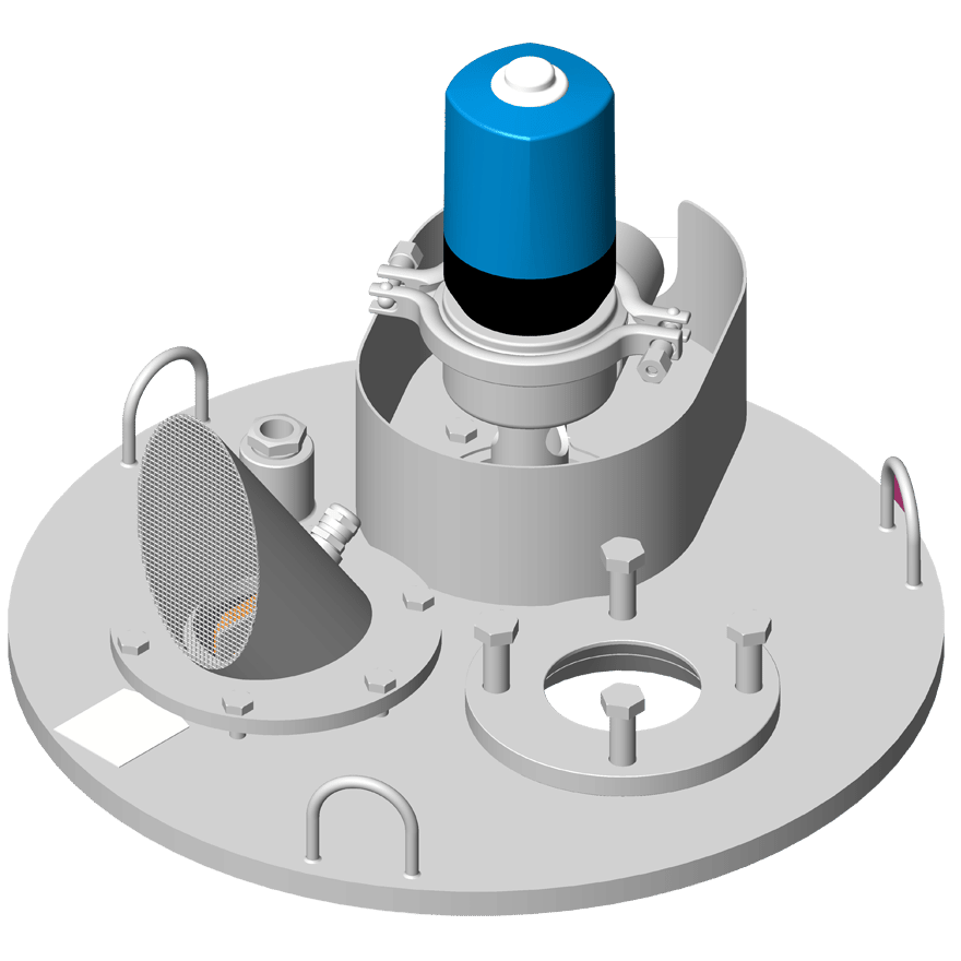 Tampon de dessus de tank DN 600 (7208609)