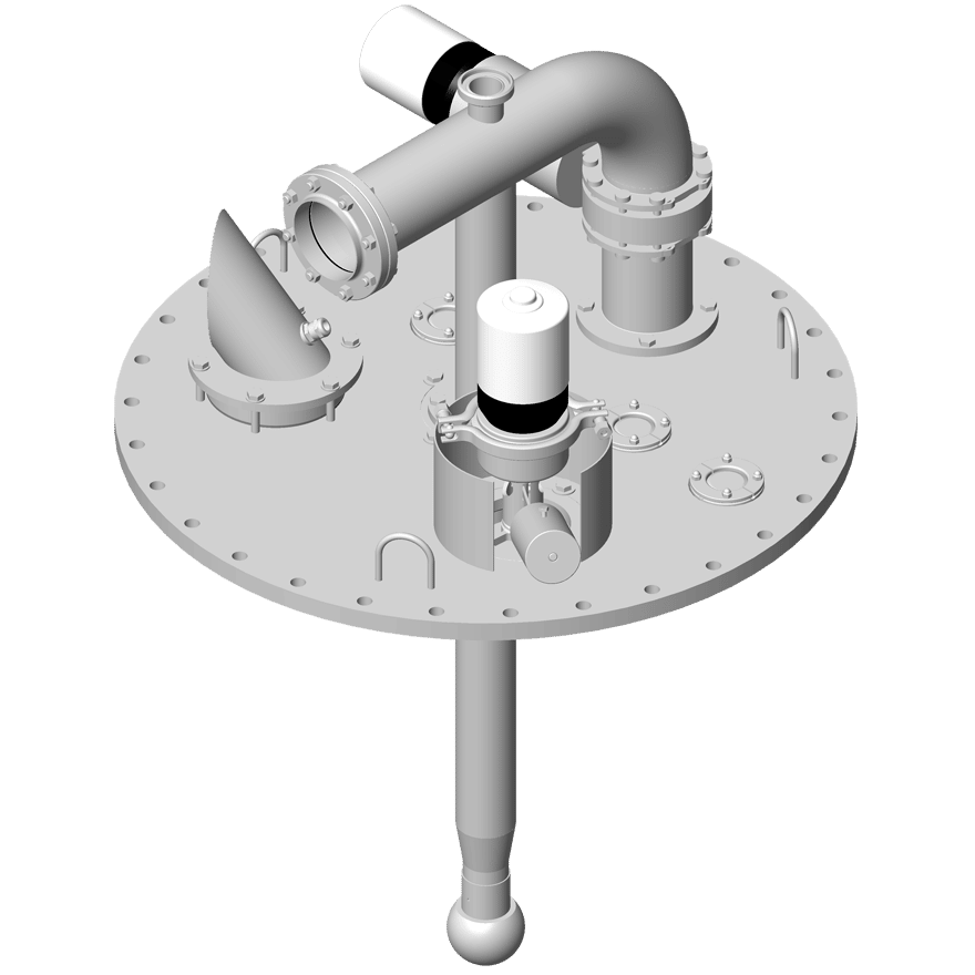 Tampon de dessus de tank DN 700 (7223026)