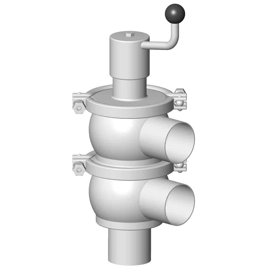 Vanne à clapet simple étanchéité manuelle DCX4