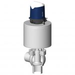 Cut of high pressure shut-off valve L body