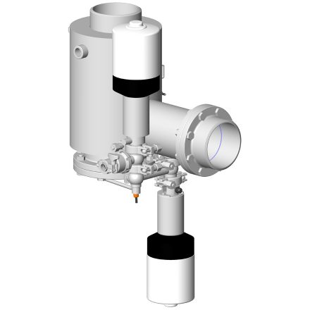 Secured stop station for double-wall high pressure pigging system