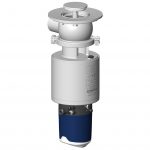 Tank bottom shut-off valve DCX3 FC single sealing long stroke raising plug L body with Sorio control top