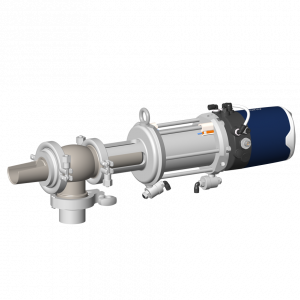 Volumetric sampling valve PEV with Sorio control top