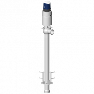 Shut-off valve DCX3 with plunging cane