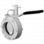 Manual butterfly valve DPX3 with adjustable handle