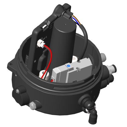 Sorio control top IO-Link version with 1 solenoïd valve