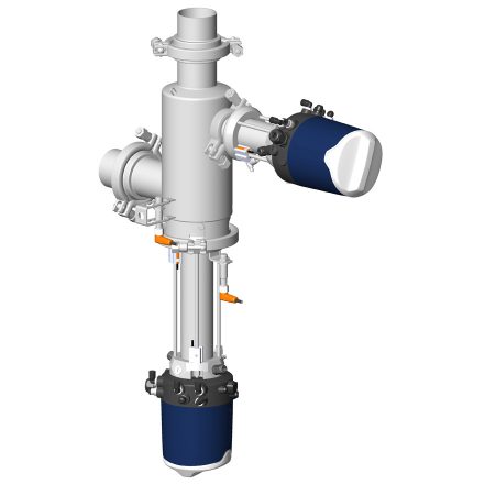 Starmotion in-line cleaning clamp station with Sorio control top