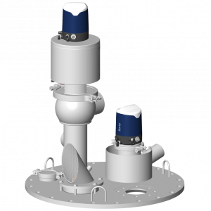 Tank top module with Sorio control top