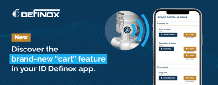 New basket function in the id Definox mobile apps for augmented reality