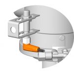 Adjustable sensor for pigging system