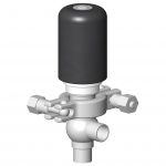 Manual fractional shut-off valve DCX3 FRACT L body